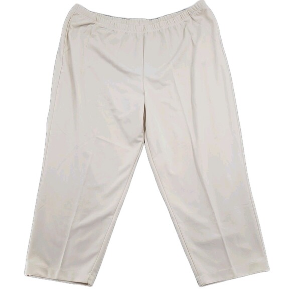 Blair Pants - Blair NEW Womens Ponte Pants Size 34W Ivory Pockets Inseam 30 Pull On Plus